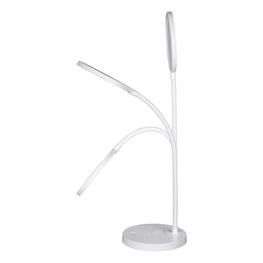 Good Housekeeping by OttLite Circular LED Desk Lamp